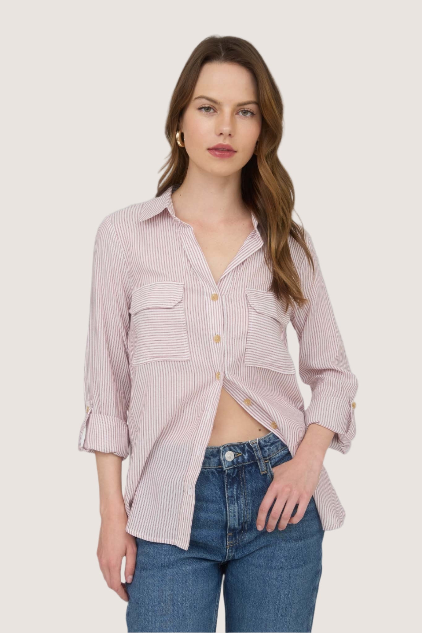 Berkley Shirt - Burgundy