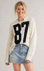 Varsity Blues Sweater