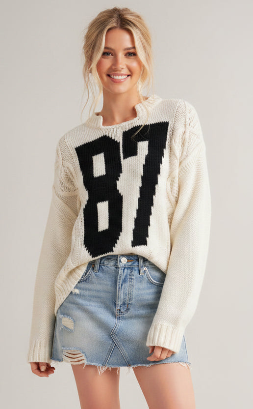 Varsity Blues Sweater