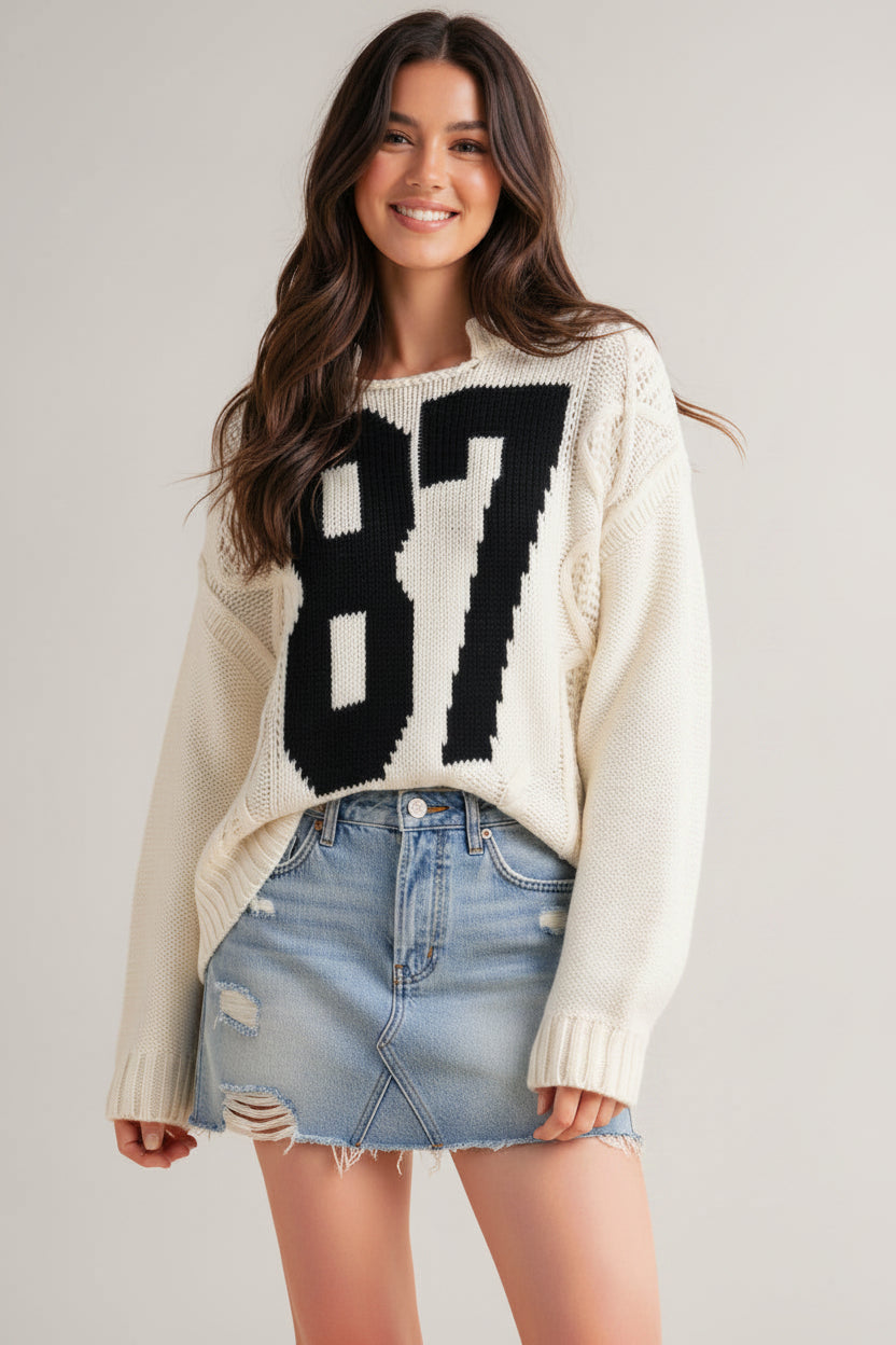 Varsity Blues Sweater