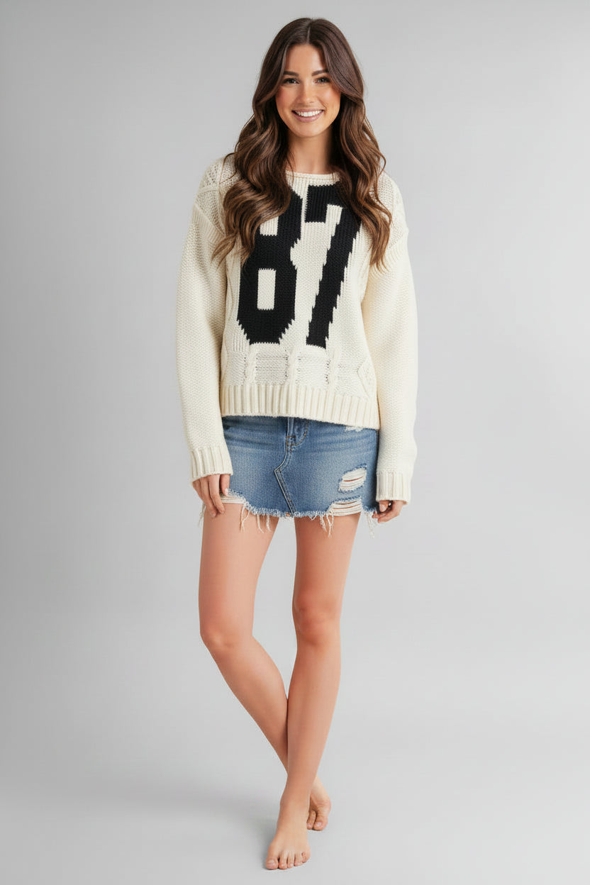 Varsity Blues Sweater