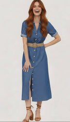 Kason Belted Dress