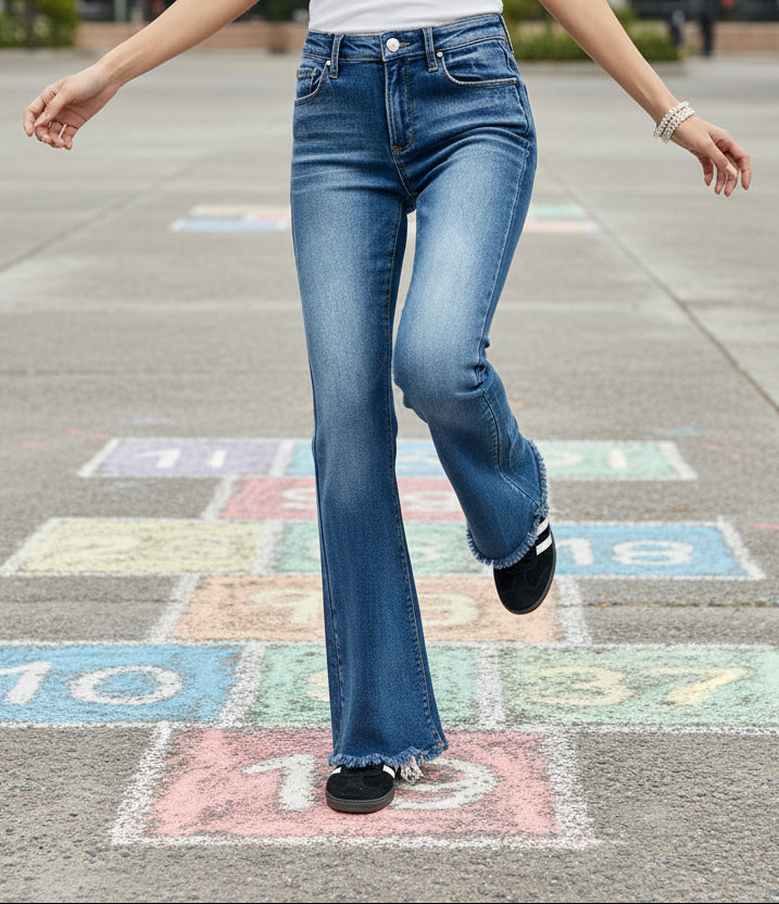 Malloree Step Hem Jean