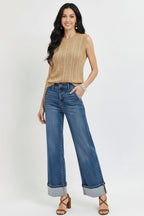 Darien Wide Cuff Jean