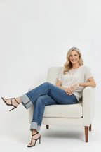 Darien Wide Cuff Jean