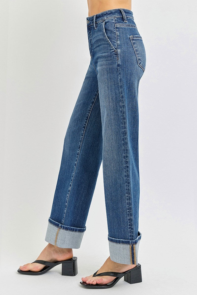 Darien Wide Cuff Jean