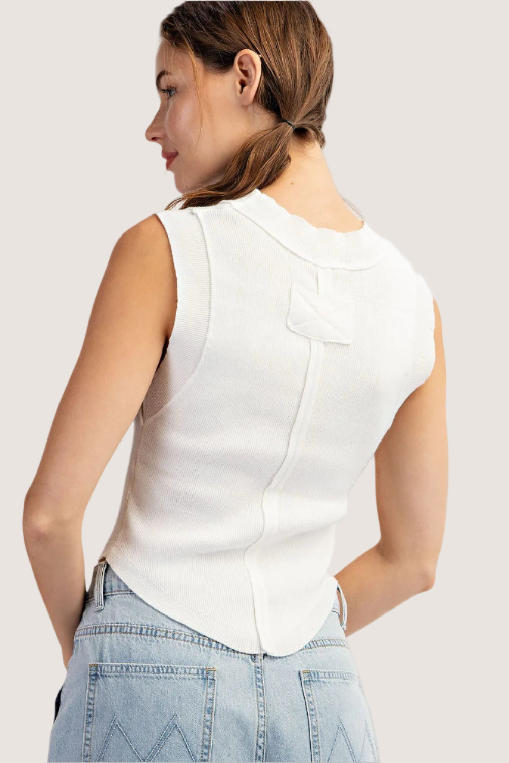 Kolyns Tank-Off White